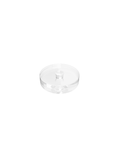 Sapphire Jewel with Olive Hole – Precision Bearing Component