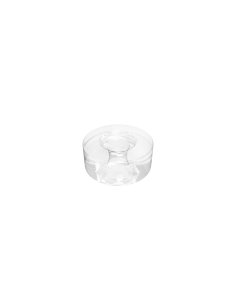 Sapphire Jewel with Olive Hole – Precision Bearing Component