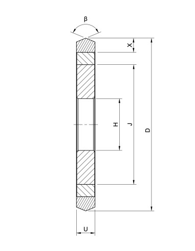 Winkelförmige Diamantschleifscheibe 1E1 / 1EE1 – Künstlerische Glasbearbeitung und Präzisionsfacettierung