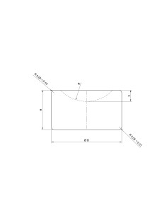 Sapphire Cup Bearing, Fine Polished 2