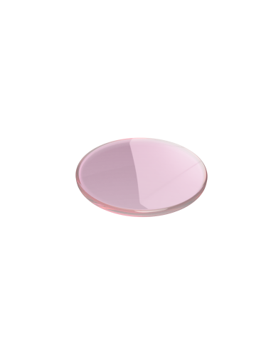 Verre rond en saphir et rubis – Résistance et clarté optique