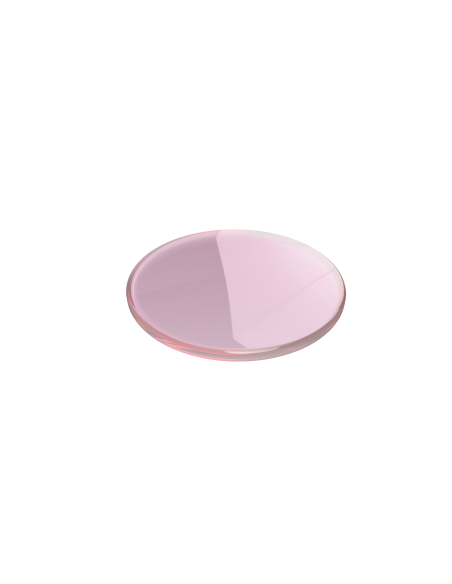 Verre rond en saphir et rubis – Résistance et clarté optique