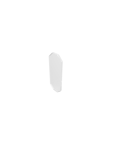 Cristales rectangulares biselados de zafiro o rubí – Para óptica y medicina