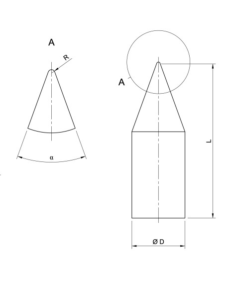 Sapphire Gramophone Needle – Single-Sided for Precision Sound