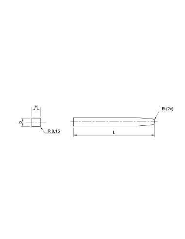 Medium Sapphire Claw – Precision Component for Projectors